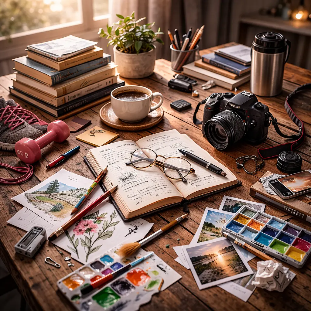 Zu viele Interessen und endlich neugierig auf mich selbst